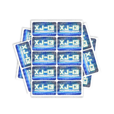 XJ - 13 Rectangle / Pre - Roll Labels - Pre - Roll (10.16cm x 6.7cm)