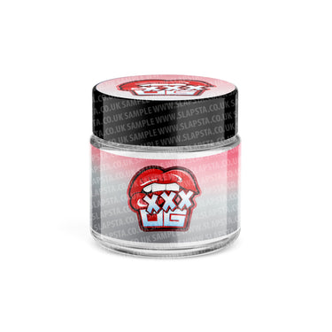 XXX OG Glass Jars Pre - Labeled - 3.5grams (1/8oz)