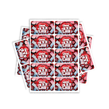 XXX OG Rectangle / Pre - Roll Labels - Pre - Roll (10.16cm x 6.7cm)