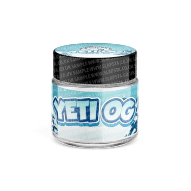 Yeti OG Glass Jars Pre - Labeled - 3.5grams (1/8oz)
