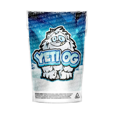 Yeti OG Mylar Pouches Pre - Labeled - 3.5g (1/8oz)