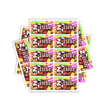 Z Cube Rectangle / Pre - Roll Labels - Pre - Roll (10.16cm x 6.7cm)