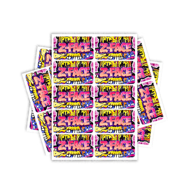 Z Face Rectangle / Pre - Roll Labels - Pre - Roll (10.16cm x 6.7cm)