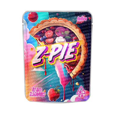 Z Pie Mylar Pouches Pre - Labeled - 3.5g (1/8oz)