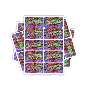 Z Tree Rectangle / Pre - Roll Labels - Pre - Roll (10.16cm x 6.7cm)