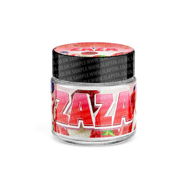 Zaza Glass Jars Pre - Labeled - 3.5grams (1/8oz)