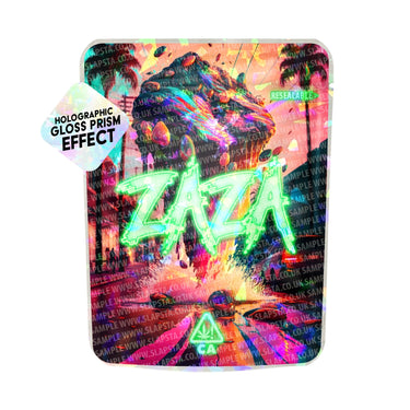 Zaza SFX Mylar Pouches Pre-Labeled - SLAPSTA