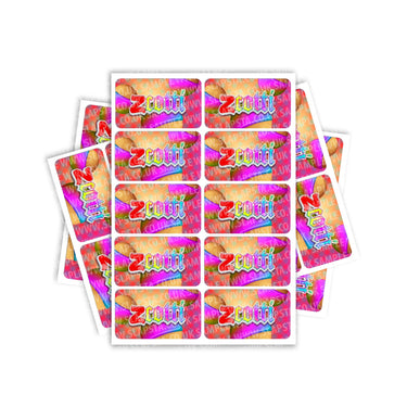 Zcotti Rectangle / Pre - Roll Labels - Pre - Roll (10.16cm x 6.7cm)