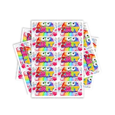 Zhit Rectangle / Pre - Roll Labels - Pre - Roll (10.16cm x 6.7cm)