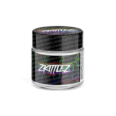 Zkittlez Glass Jars Pre - Labeled - 3.5grams (1/8oz)