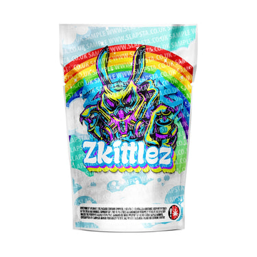 Zkittlez Mylar Pouches Pre - Labeled - 3.5g (1/8oz)