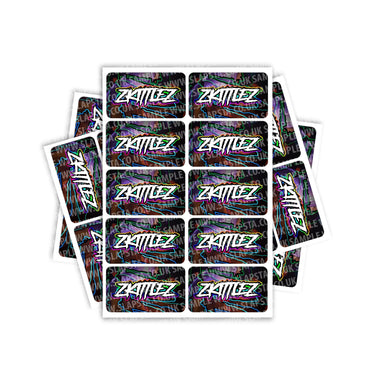 Zkittlez Rectangle / Pre - Roll Labels - Pre - Roll (10.16cm x 6.7cm)