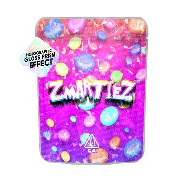 Zmarties SFX Mylar Pouches Pre - Labeled - 3.5g (1/8oz)