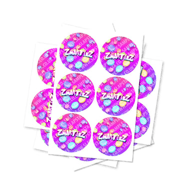 Zmartiez Circular Stickers - 2.5cm / 25pcs