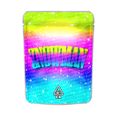 Znowman Mylar Pouches Pre - Labeled - 3.5g (1/8oz)