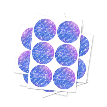 Zoap Circular Stickers - 2.5cm / 25pcs