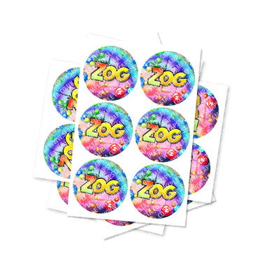 ZOG Circular Stickers - 2.5cm / 25pcs
