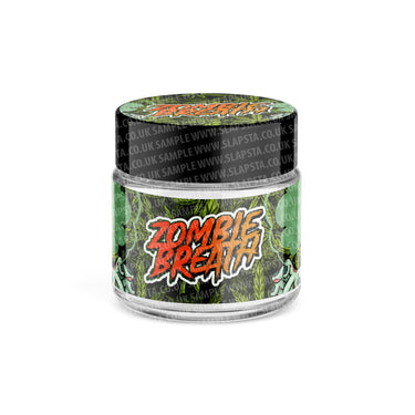 Zombie Breath Glass Jars Pre - Labeled - 3.5grams (1/8oz)