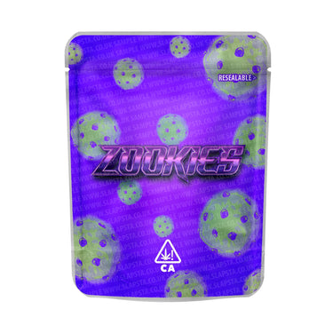 Zookies Mylar Pouches Pre-Labeled - 3.5g (1/8oz) / No / 16pcs