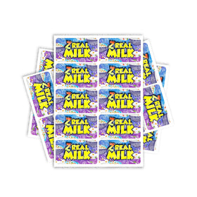 Zreal Milk Rectangle / Pre-Roll Labels