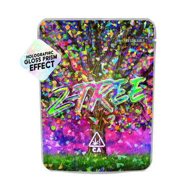 Ztree SFX Mylar Pouches Pre-Labeled - 3.5g (1/8oz) / No / 16pcs