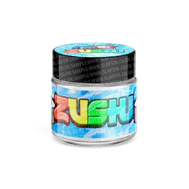 Zushi Glass Jars Pre - Labeled - 3.5grams (1/8oz)