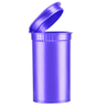 19dr (3.5g) Opaque Purple Pop Top Bottles - 50pcs