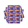 41 Grapez Rectangle / Pre - Roll Labels - Pre - Roll (10.16cm x 6.7cm)