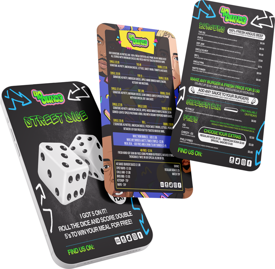 Flyer / Menu Design