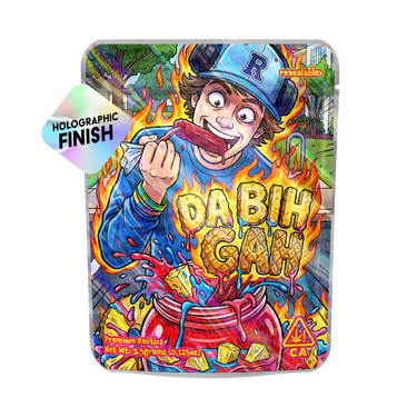 Da Bih Gah Mylar Sticker Packs