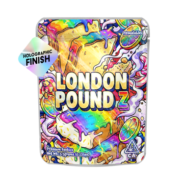 London Pound Z Mylar Sticker Packs