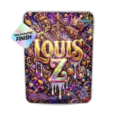 Louis Z Mylar Sticker Packs