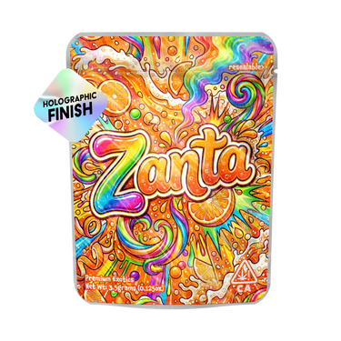Zanta Mylar Sticker Packs
