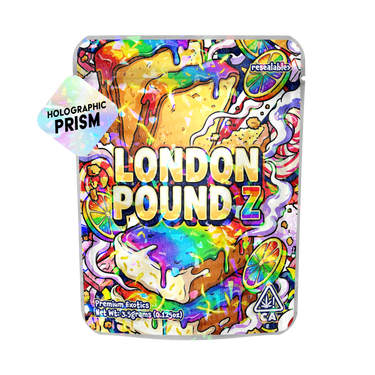 London Pound Z Mylar Sticker Packs