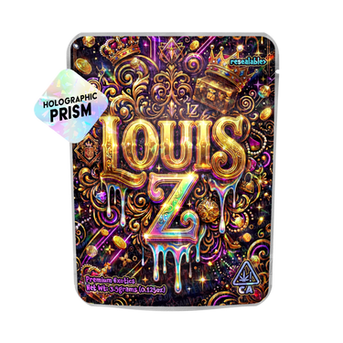 Louis Z Mylar Sticker Packs