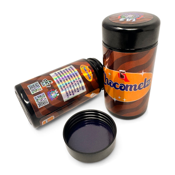 Custom UV Miron Glass Jars 100ml
