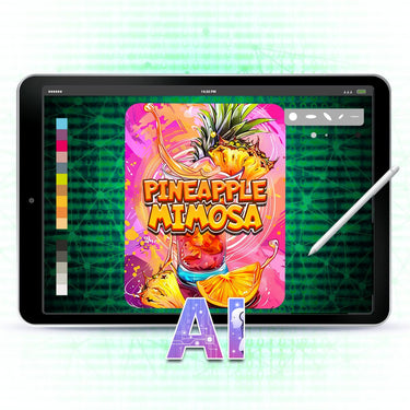 AI Strain Packaging Design (Any Label Type) - Default Title