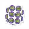 Alien Dawg Circular Stickers - SLAPSTA
