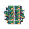 Alien Gelato Rectangle / Pre - Roll Labels - Pre - Roll (10.16cm x 6.7cm)