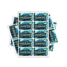 Alien Rift Rectangle / Pre - Roll Labels - Pre - Roll (10.16cm x 6.7cm)