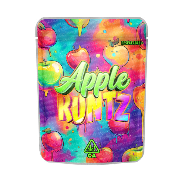 Apple Runtz Mylar Pouches Pre - Labeled - SLAPSTA