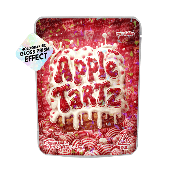 Apple Tartz Holo Mylar Sticker Packs - SLAPSTA