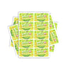Apples And Bananas Rectangle / Pre - Roll Labels - Pre - Roll (10.16cm x 6.7cm)