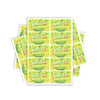 Apples And Bananas Rectangle / Pre - Roll Labels - SLAPSTA