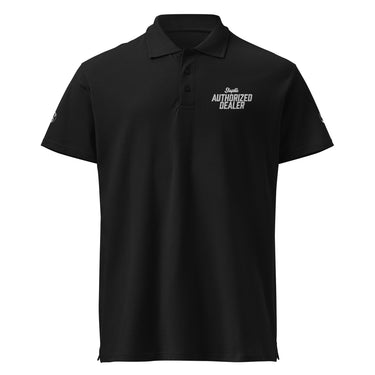 Authorized Dealer Premium pique polo shirt - Black