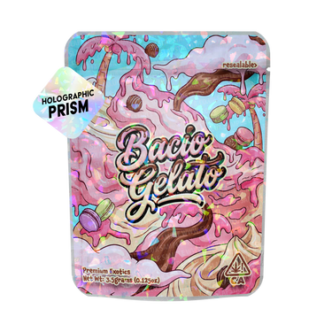 Bacio Gelato Mylar Sticker Packs - SLAPSTA