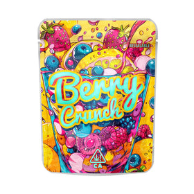 Berry Crunch Mylar Pouches Pre-Labeled