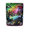 Black Rainbow Mylar Pouches Pre - Labeled - 3.5g (1/8oz)