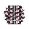 Black Tuna Rectangle / Pre - Roll Labels - Pre - Roll (10.16cm x 6.7cm)