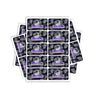 Blackberry Moonrocks Rectangle / Pre - Roll Labels - Pre - Roll (10.16cm x 6.7cm)